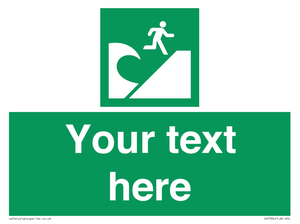 Custom Safe Condition Tsunami evacuation area